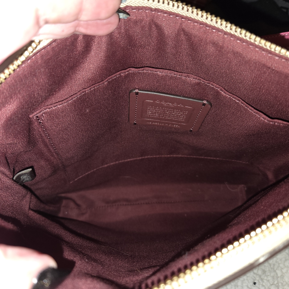 Coach Beige and Pink Women's Bag - Picture 3 of 6